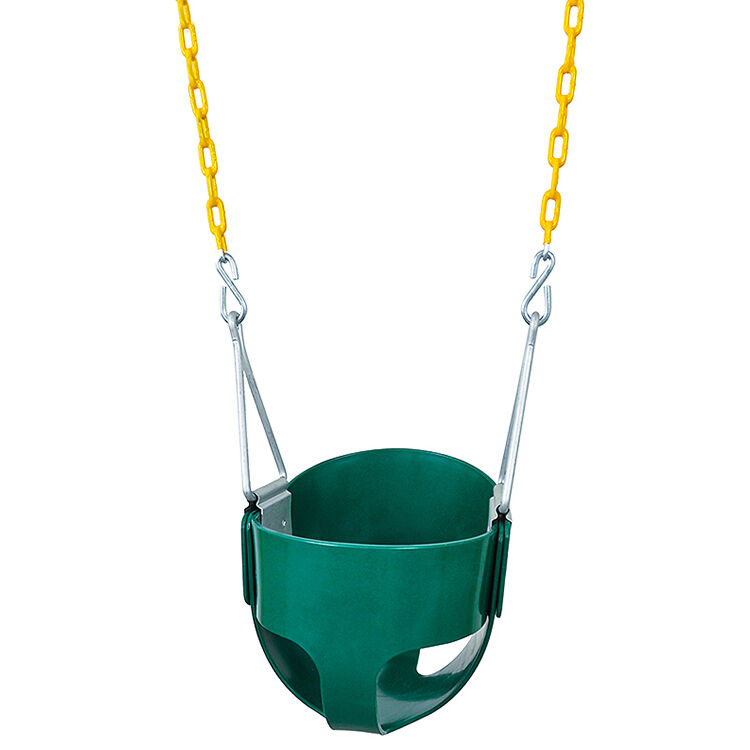 Compact Full Bucket Swing | OBM Outdoor Play Expert